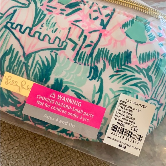 NWT Lilly Pulitzer Waist Bag / Fanny Pack - Picture 4 of 6